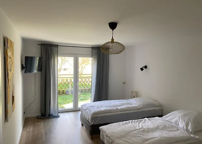 公寓 Monteurswohnung Mit Kleinem Garten 600m Zur Stadtmitte 锡根